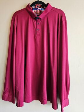 Au Noir Shirts Button Polo Anton Mens 4 XL Infinity Dri Fit 190 Retail